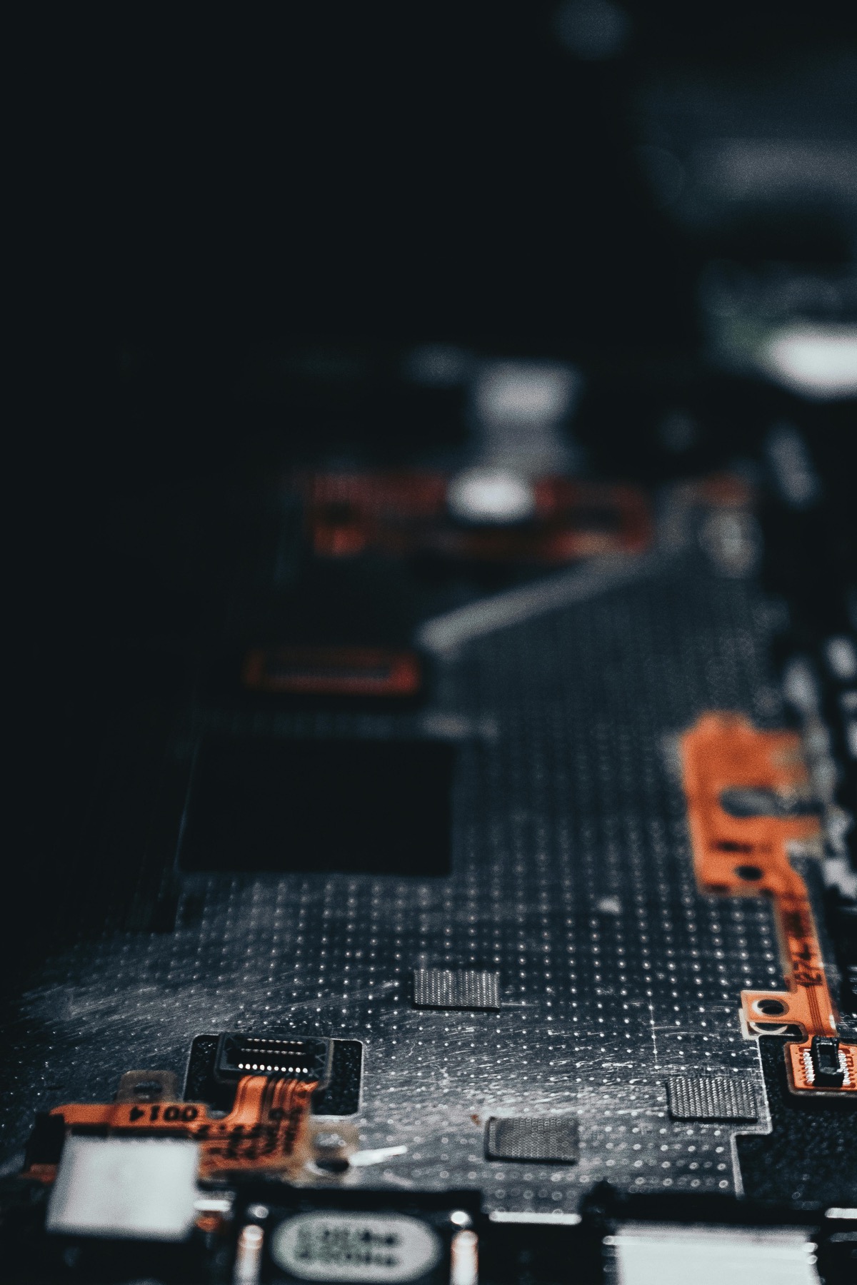 Circuit board detail for retail electronics