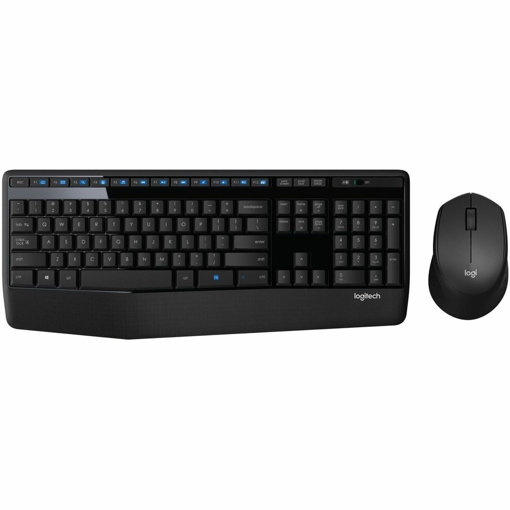 Logitech MK345 Wireless Keyboard and Mouse Combo - Full-Sized Keyboard