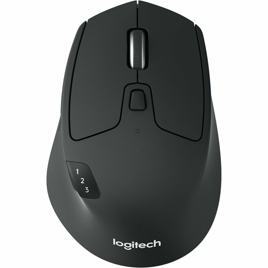 Logitech M720 Triathlon Multi-Device Wireless Mouse, Bluetooth, USB Un