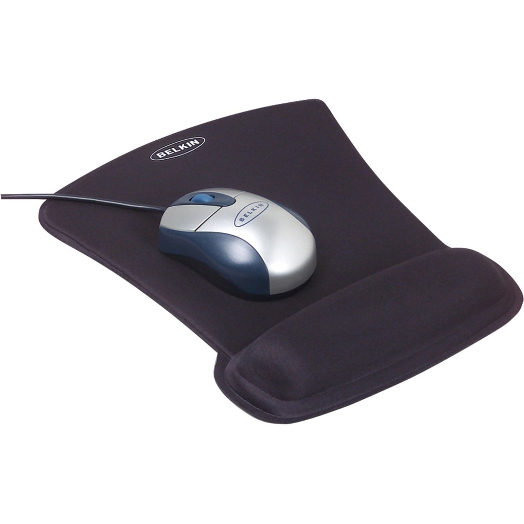 [DH-F8E262BLK] Belkin WaveRest Gel Mouse Pad (Black), 1 Pack