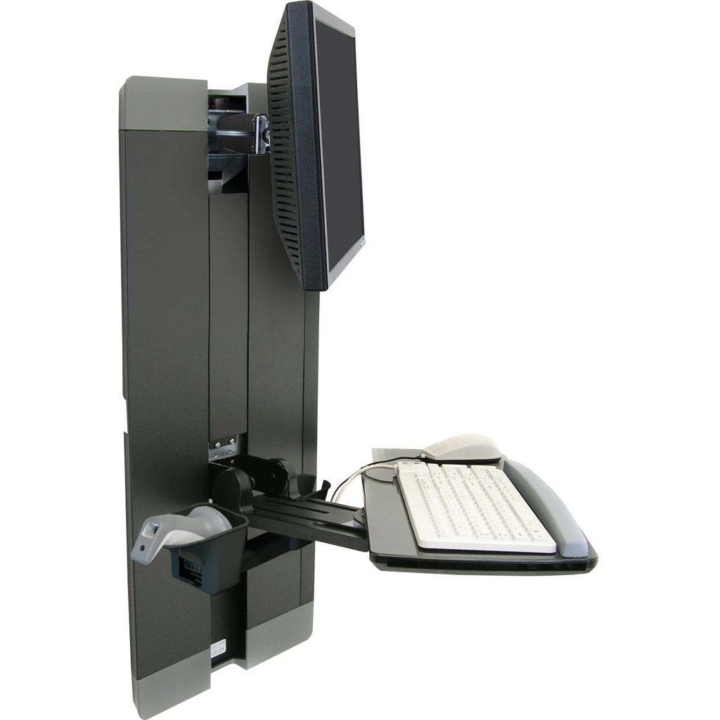 Ergotron StyleView Lift for Flat Panel Display, Keyboard, Mouse - Blac