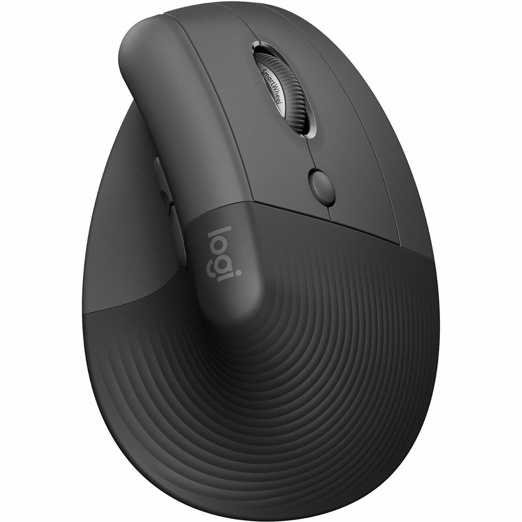 Logitech Lift Vertical Ergonomic Mouse, Wireless, Bluetooth or Logi Bo