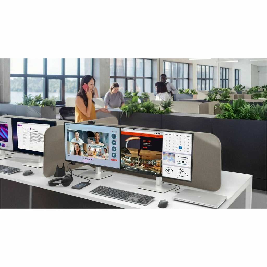 Dell Pro P P2726DEV 27" Class Webcam LCD Monitor - 16:9 - Black - TAA