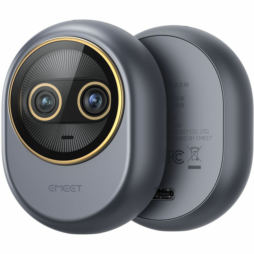 EMEET Piko Dual - Dual-lens Webcam with Ultrawide and Telephoto up to