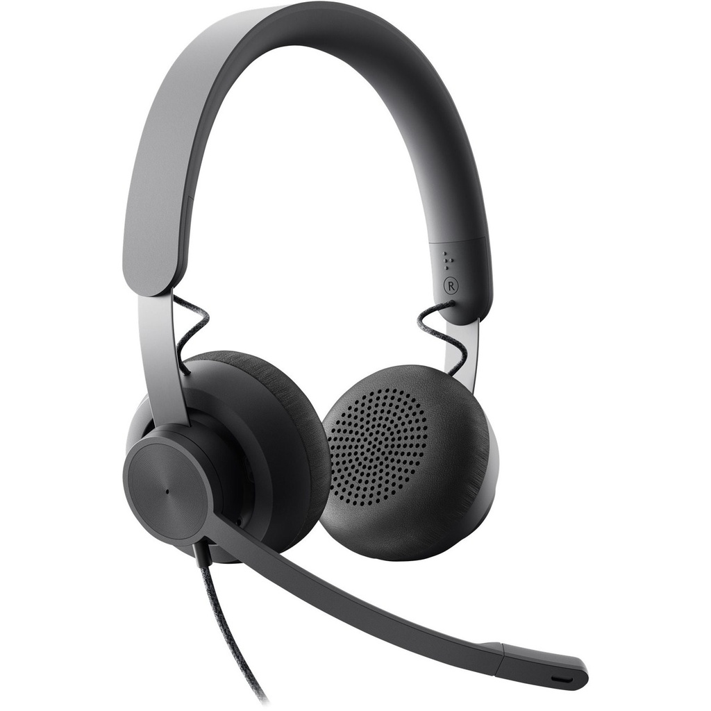 Logitech Zone Wired Noise Cancelling Headset, Certified for Microsoft
