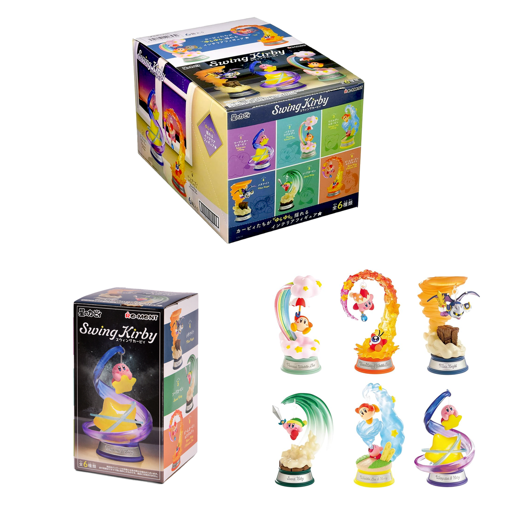 [XY-T20653-01-SINGLE] Kirby Swing Blind Boxes - Single Blind Box (Random)