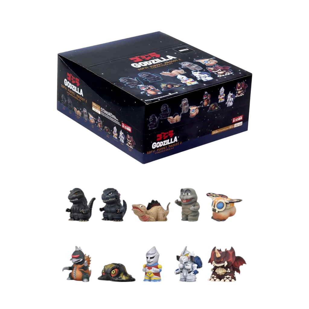[XY-T1993-01-SINGLE] Godzilla Finger Puppet Series 2 Blind Boxes - Single Blind Box (Random)