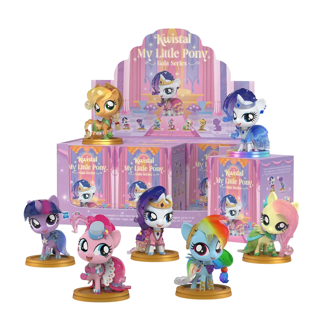 [XY-SF78808-01-SINGLE] My Little Pony Kwistal Fwenz Blind Boxes Gala - Single Blind Box (Random)