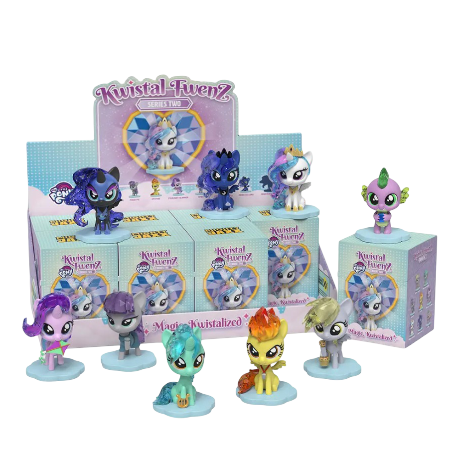 [XY-SF38646-01-SINGLE] My Little Pony Kwistal Fwenz Blind Boxes Series 2 - Single Blind Box (Random)