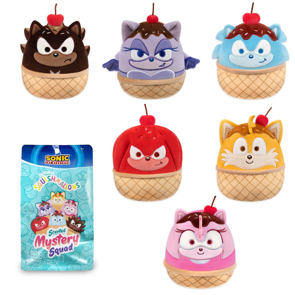 [XY-T00115-01-SINGLE] Sonic Blind Bag 5" Plush - Single Blind Box (Random)
