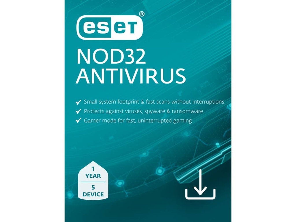[TDS-9704046] Fast and light antivirus protection. ESET NOD32 Antivirus Secures Wind