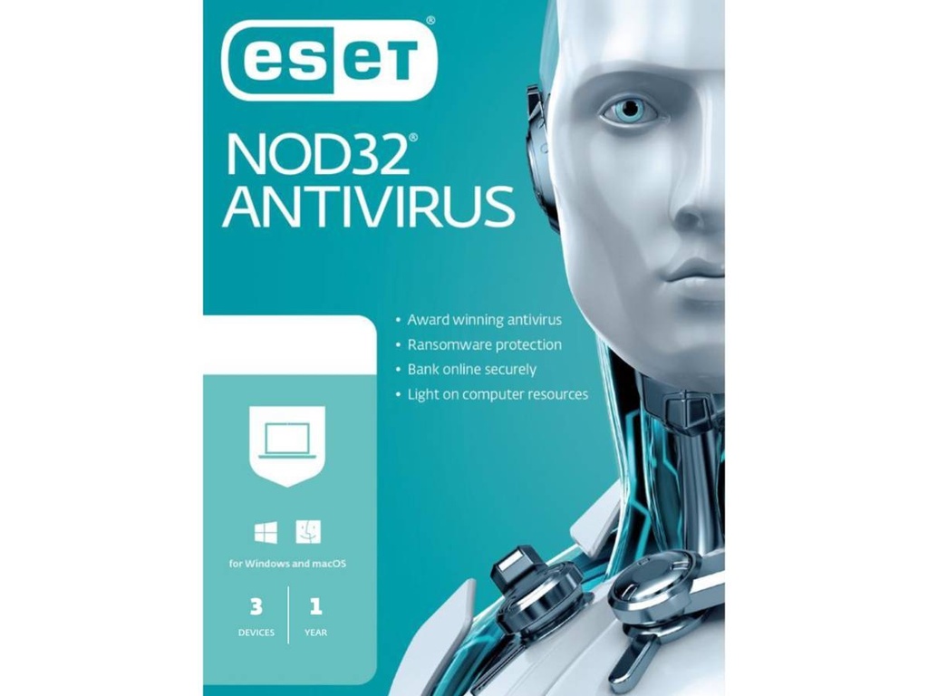 [TDS-9704045] Fast and light antivirus protection. ESET NOD32 Antivirus Secures Wind