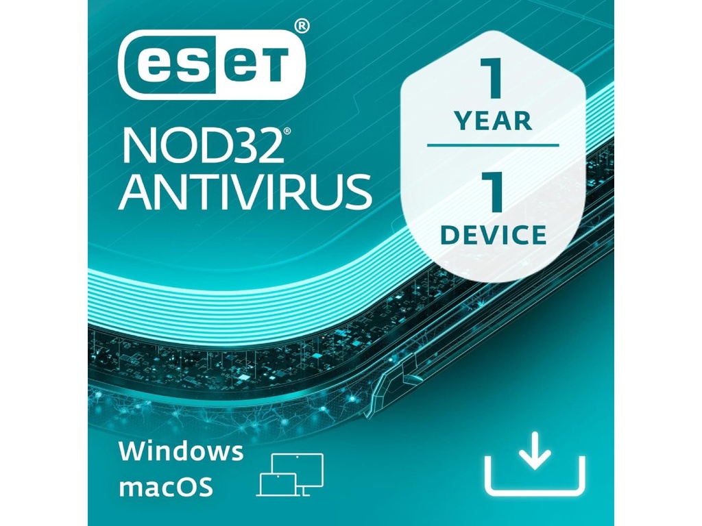 [TDS-9704044] Fast and light antivirus protection. ESET NOD32 Antivirus Secures Wind