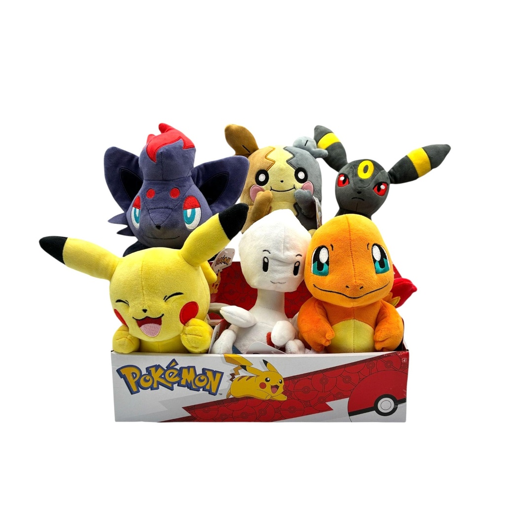 [XY-T95217BG] Pokémon 8" Plush Countertop Display (Style 3)