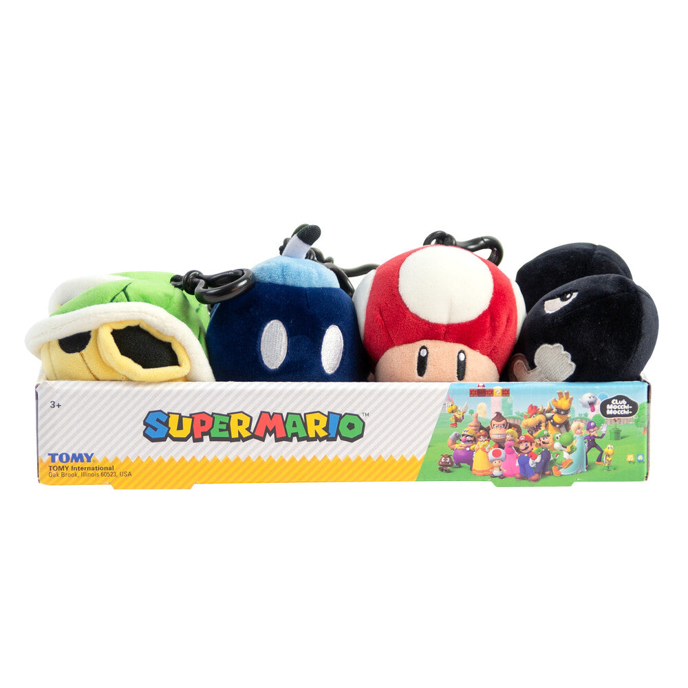 [XY-T12950N9] Super Mario Clip On Plush Countertop Display