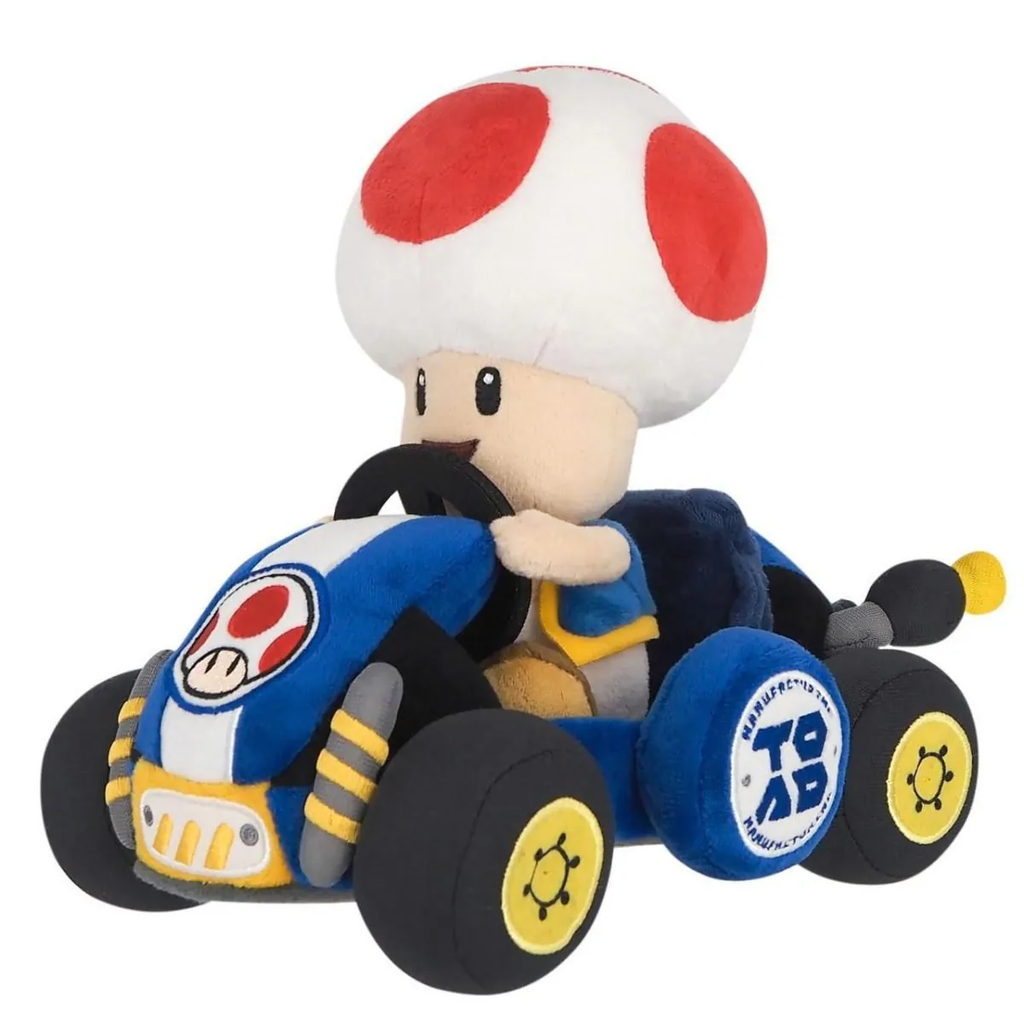 [XY-T20158] Toad in Kart 9" Plush