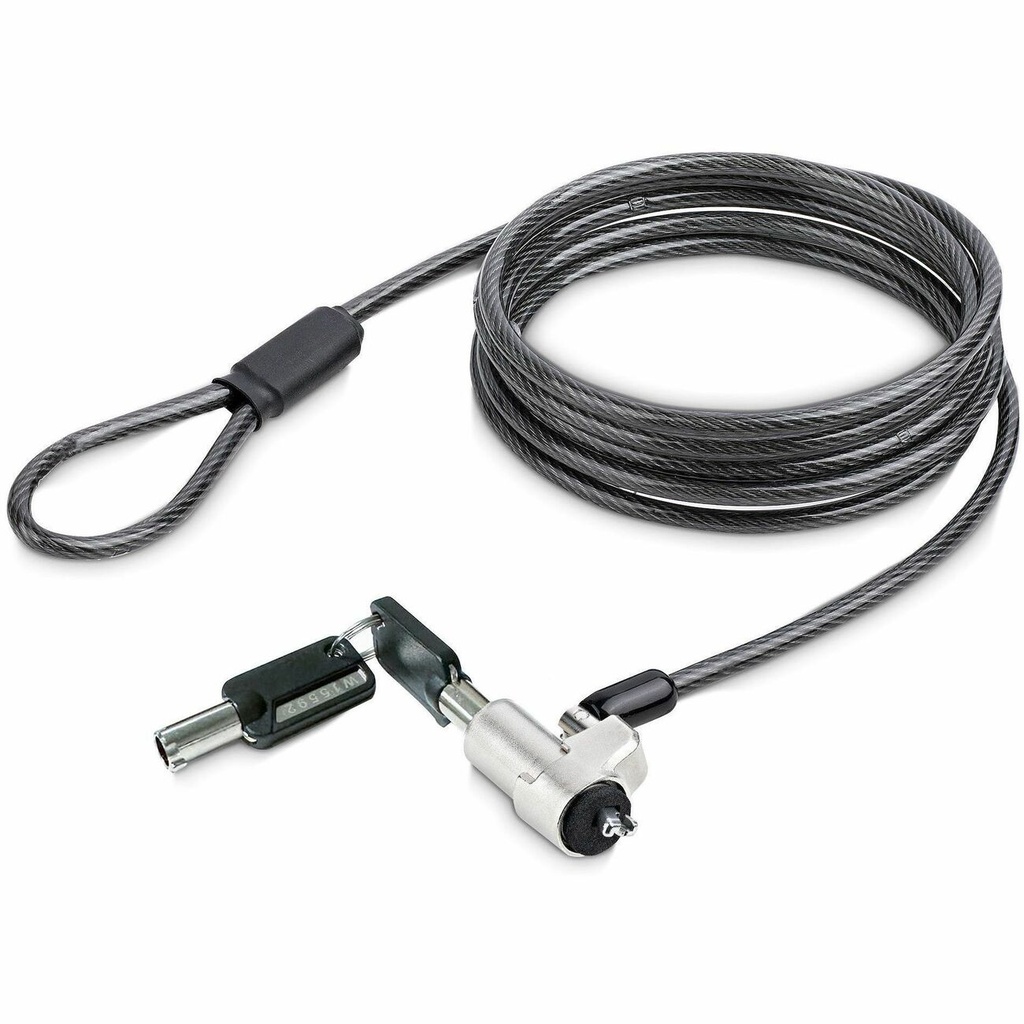 [DH-NBLWKLAPTOPLOCK] StarTech Laptop Cable Lock 6Ft Compatible w/Noble Wedge®; Anti-Theft K