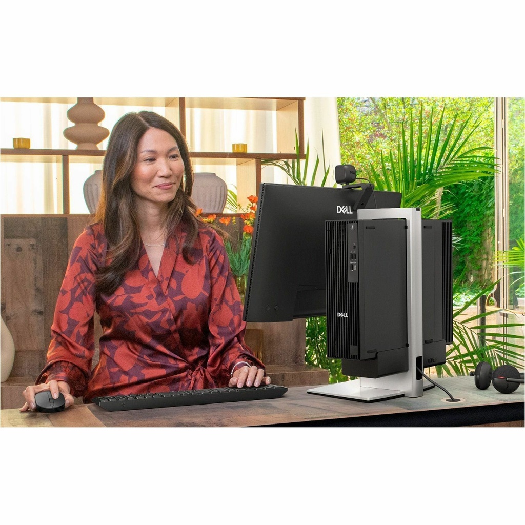 Dell Pro Slim Plus QBS1250 Desktop Computer - Intel Core Ultra 7 265 -