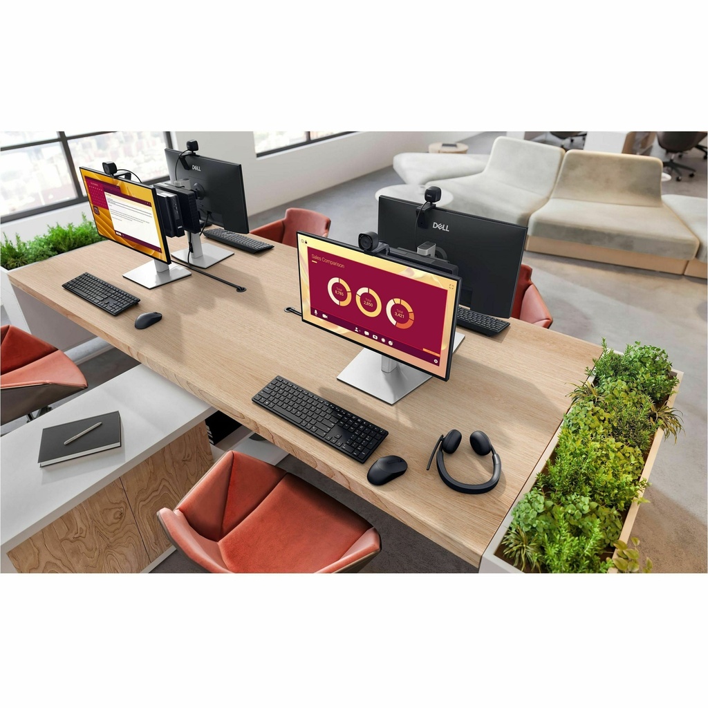 Dell Pro Micro QCM1255 Desktop Computer - AMD Ryzen 5 8500GE - 8 GB -