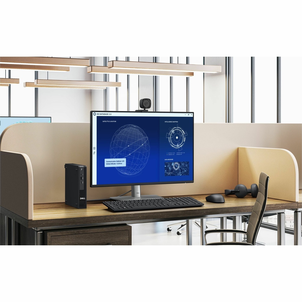 Dell Pro Micro QCM1250 Desktop Computer - Intel Core i3 14th Gen i3-14