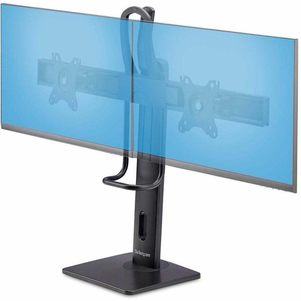StarTech Crossbar Dual Monitor Desk Stand For 27inch Screens, Max Cap
