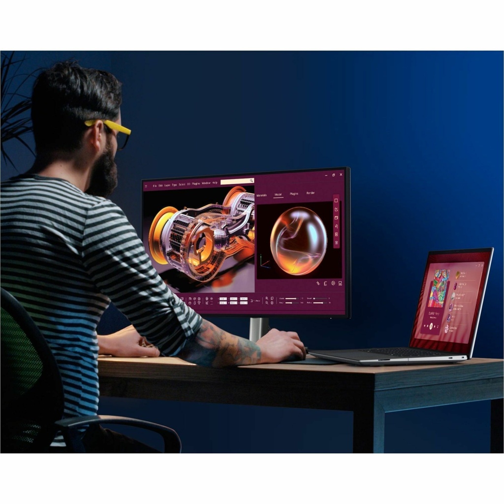 Dell UltraSharp U2725QE 27" Class 4K UHD LED Monitor - 16:9 - Black, S