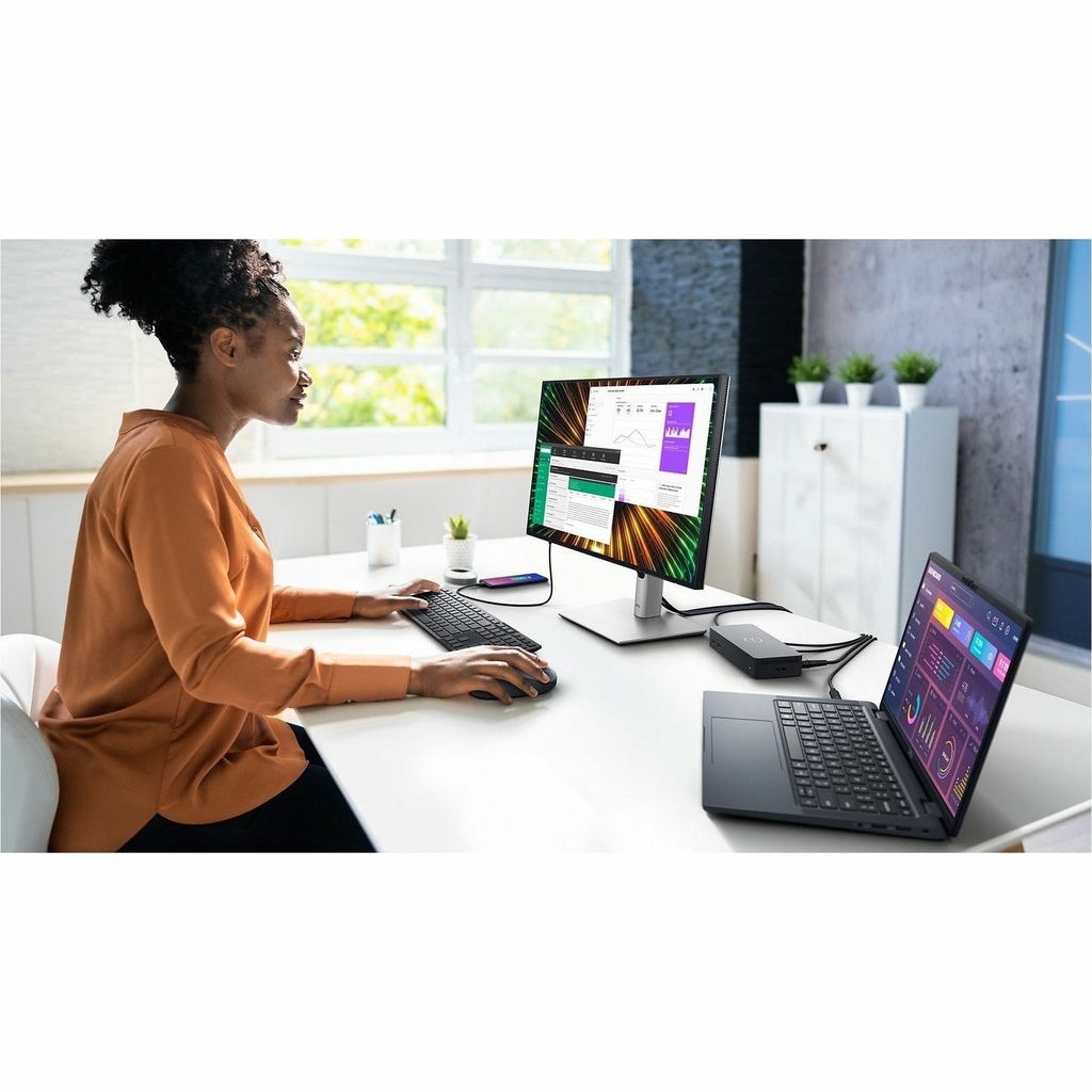 Dell UltraSharp U2424H 24" Class Full HD LED Monitor - 16:9 - Silver