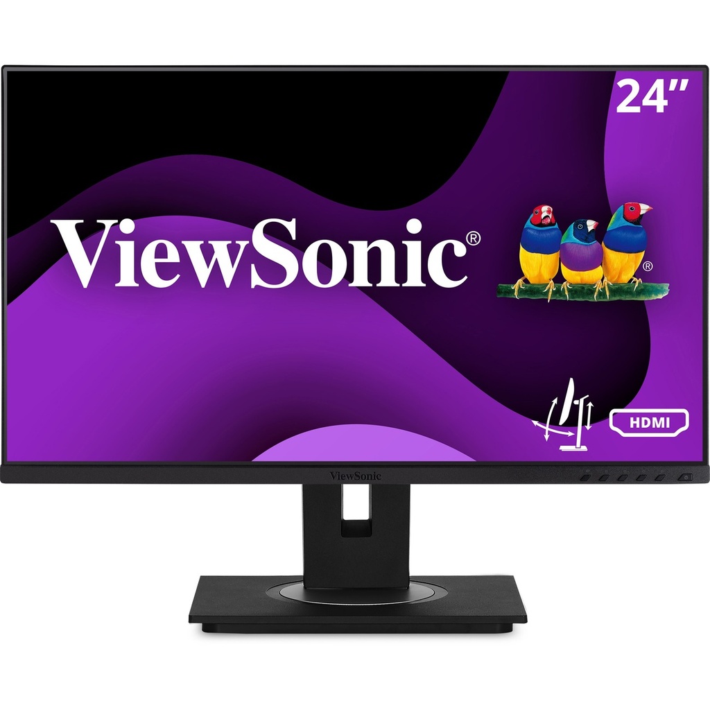 ViewSonic VG2448A 24 Inch 1080p Monitor, IPS Display with Ultra-Thin B
