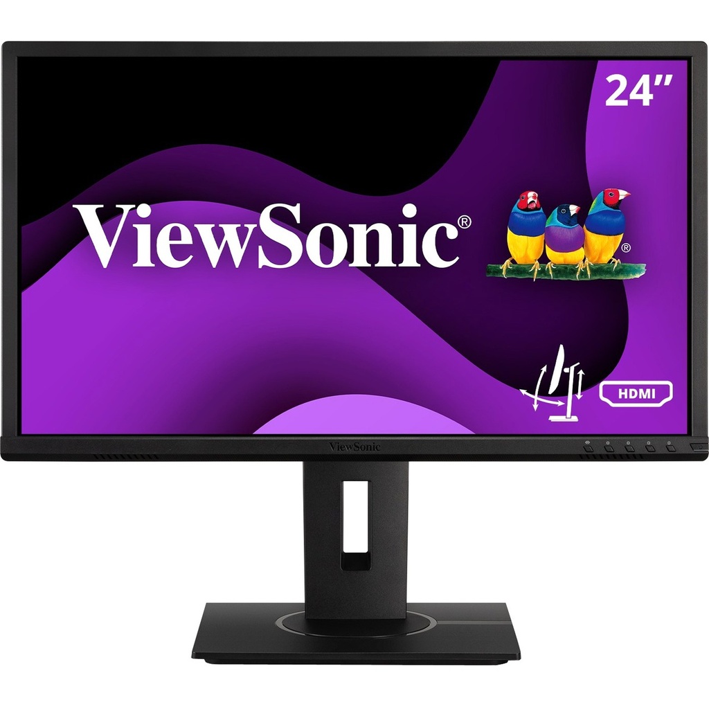 ViewSonic VG2440 24 Inch 1080p Monitor, VA Display for Smooth Home and