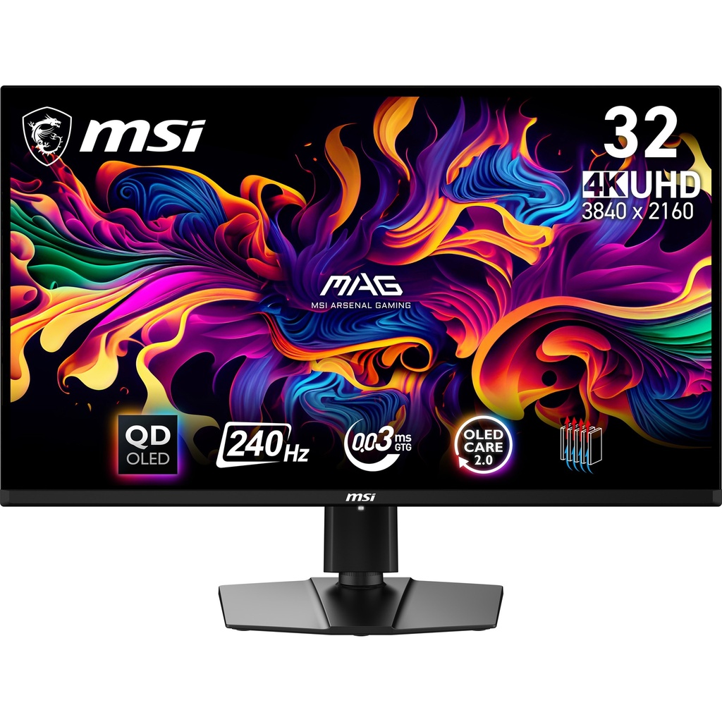 MSI MAG 321UPX QD-OLED - MAG321UPXQDOLED - Gaming Monitor - 31.5" UHD